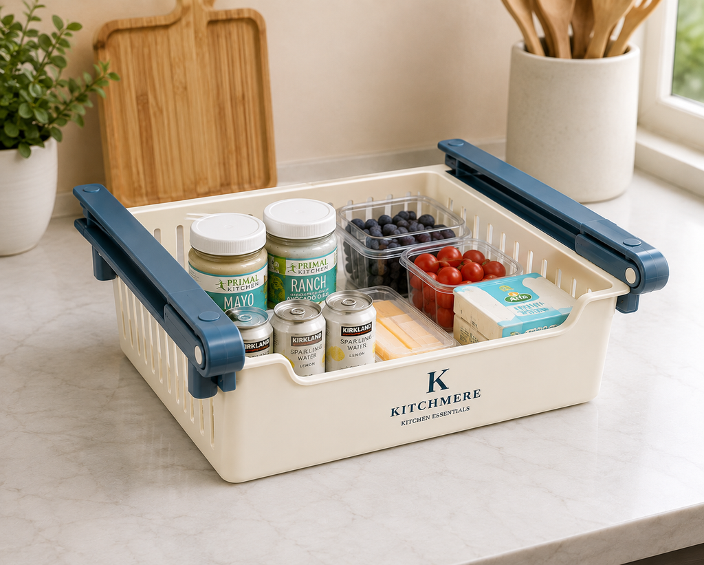 Kitchmere Pull-Out Fridge Shelf Organiser