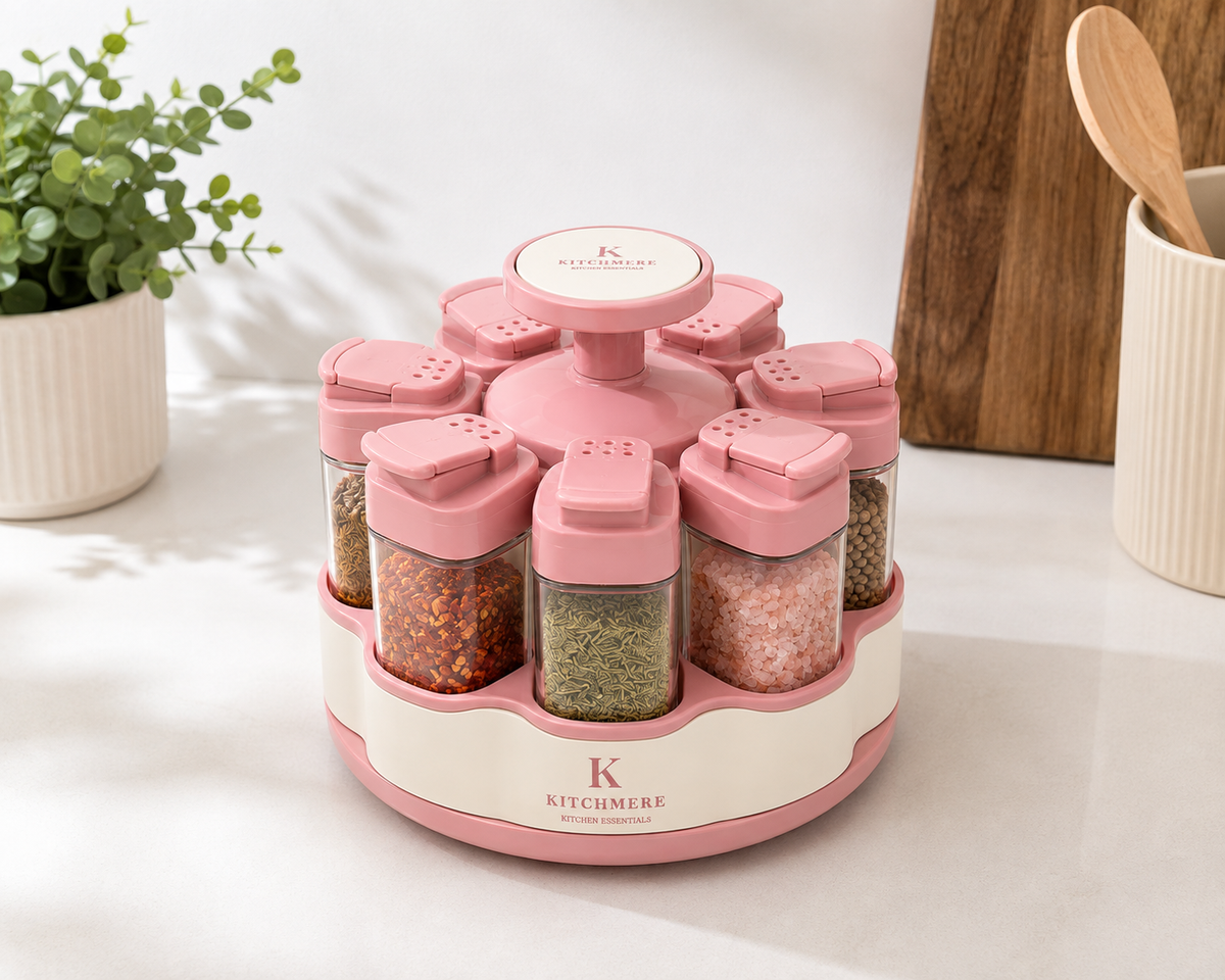 Kitchmere Rotating Spice Rack Set